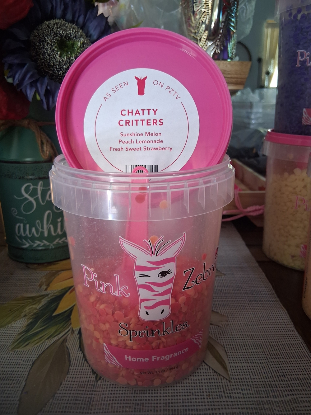 Pink Zebra Pink Chatty Critters Home Fragrance Sprinkles